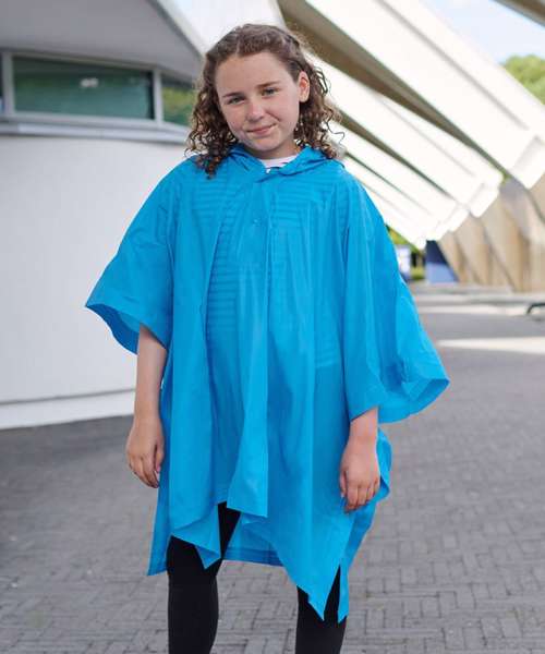 Kids plastic poncho